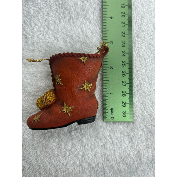 Pipka Gallery Collection Ornament #40037 Starcoat Santa Boot Collectable 2002 3" - Picture 4 of 8